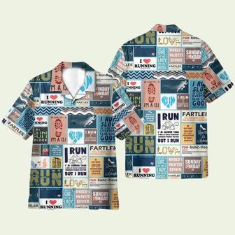 Running Life Mens Hawaiian Shirt | Newhawaiianshirts DE