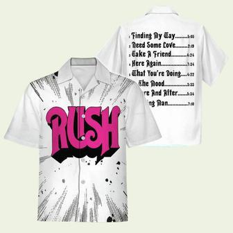 Rush Band Hawaiian Shirt | Newhawaiianshirts AU