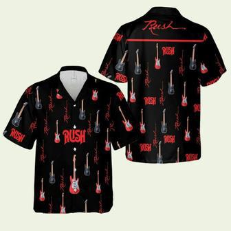 Rush Music Band Logo 1 Hawaiian Shirt | Newhawaiianshirts CA