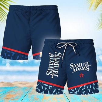 Samuel Adams Tropical Fern Swim Trunks | Newhawaiianshirts DE