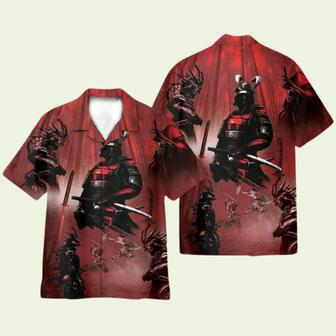 Samurai Combat Japanese Style Hawaiian Shirt | Newhawaiianshirts UK