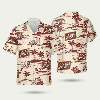 Schlitz Beer Beach Pattern Hawaiian Shirt | Newhawaiianshirts AU