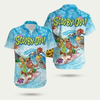 Scooby Doo And Shaggy Rogers Summer Vacation Hawaiian Shirt | Newhawaiianshirts