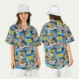 Scooby Doo Summer Beach Dog Friends Vacation Hawaiian Shirt | Newhawaiianshirts