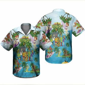 Scooby Doo Summer Pattern Hawaiian Shirt | Newhawaiianshirts UK