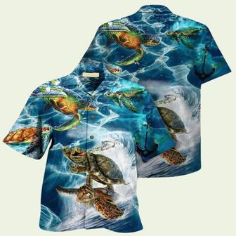 Sea Turtle Beach Hawaiian Shirt | Newhawaiianshirts CA