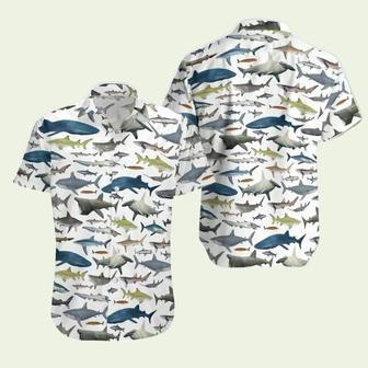 Shark Aloha Hawaii Shirt Hawaiian Shirt | Newhawaiianshirts AU