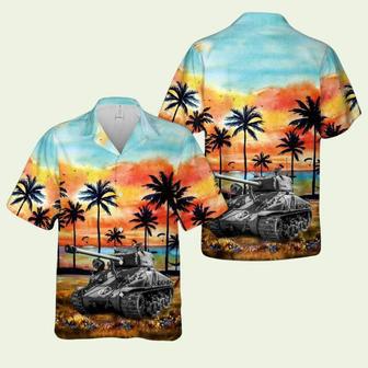 Sherman Tank Wwii Hawaiian Shirt | Newhawaiianshirts