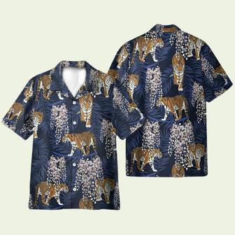 Siberian Tiger Tropical Hawaiian Shirt | Newhawaiianshirts