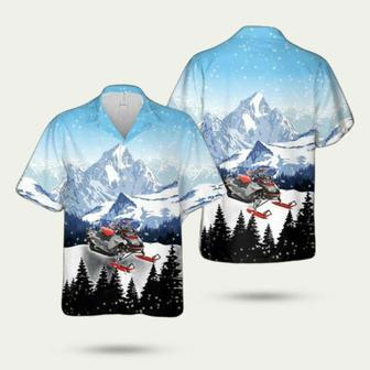 Skidoo Snowmobile Hawaiian Shirt | Newhawaiianshirts DE