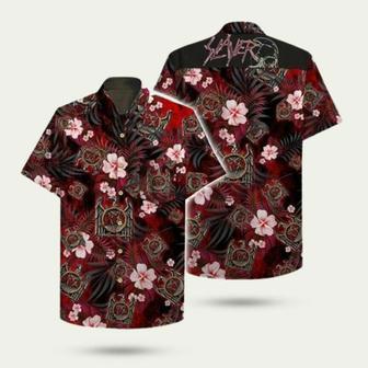 Slayer Band Aloha Beach Summer Hawaiian Shirt | Newhawaiianshirts CA