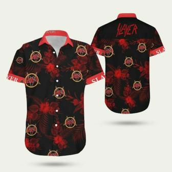 Slayer Flower Hawaiian Shirt | Newhawaiianshirts AU