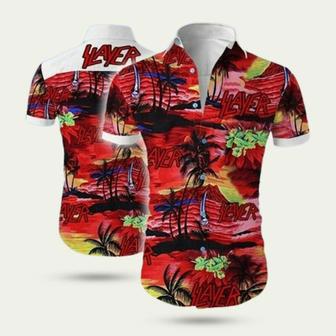 Slayer Rock Band Music Tropical Lover Hawaiian Shirt | Newhawaiianshirts DE