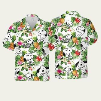 Snoopy And Charlie Brown Summer Vacation Hawaiian Shirt | Newhawaiianshirts CA