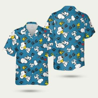 Snoopy And Woodstock Hawaiian Shirt | Newhawaiianshirts CA