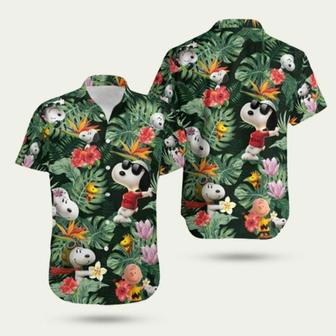 Snoopy Charlie Brown Cool Hawaiian Shirt | Newhawaiianshirts CA