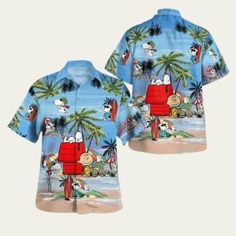 Snoopy Charlie Brown Summer Time Hawaiian Shirt | Newhawaiianshirts CA