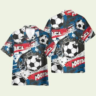 Soccer Football Hawaiian Shirt | Newhawaiianshirts DE