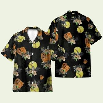 Softball Tropical Mens Hawaiian Shirt | Newhawaiianshirts UK