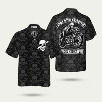 Sons With Arthritis Motorcycle Hawaiian Shirt | Newhawaiianshirts UK