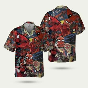 Spider Man Summer Vacation Hawaiian Shirt | Newhawaiianshirts UK