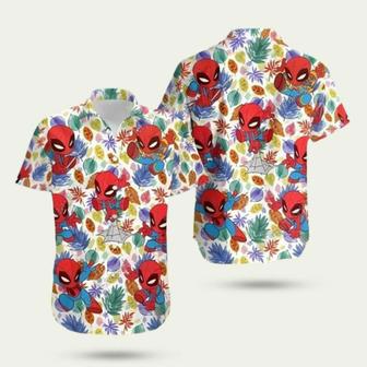 Spider Man Tropical Pattern Summer 2024 Hawaiian Shirt | Newhawaiianshirts