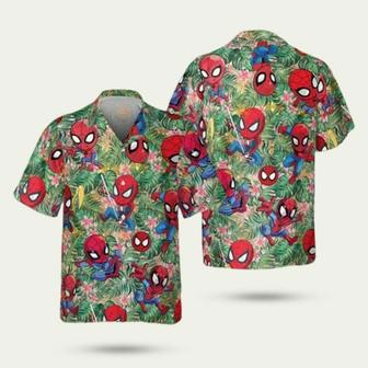 Spiderman Family Vacation Hawaiian Shirt | Newhawaiianshirts DE