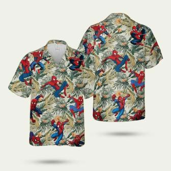 Spiderman Superhero Hawaiian Shirt | Newhawaiianshirts AU