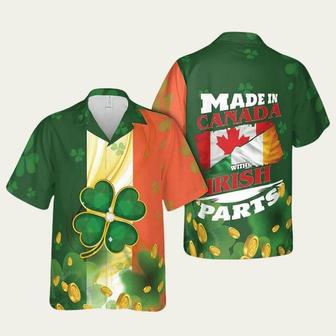 St Patricks Day Canada Hawaiian Shirt | Newhawaiianshirts DE