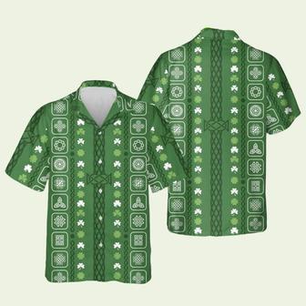 St Patricks Irish Shamrock Hawaiian Shirt | Newhawaiianshirts AU