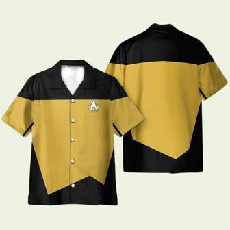 Star Trek Movie Yellow Cosplay Costume Hawaiian Shirt | Newhawaiianshirts AU