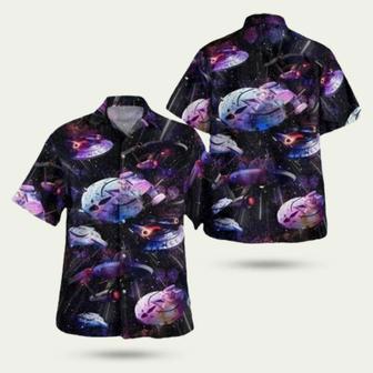 Star Trek Starships Aloha Summer Hawaiian Shirt | Newhawaiianshirts UK