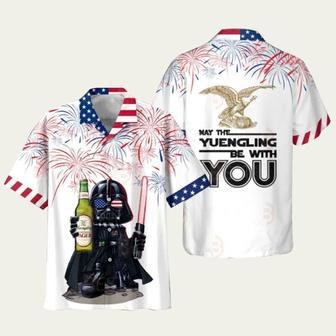 Star Wars Darth Vader May The Yuengling Be With You Star Wars Hawaiian Shirt | Newhawaiianshirts CA