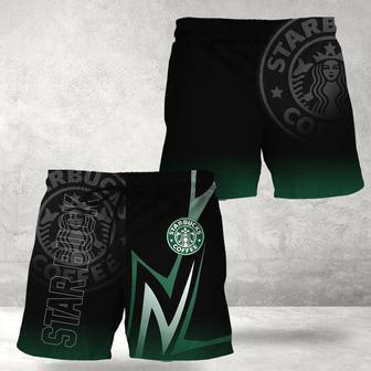 Starbucks Esport Style Swim Trunks | Newhawaiianshirts AU