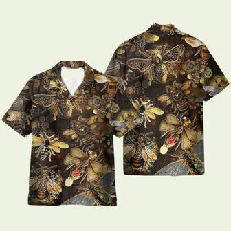 Steampunk Bee Hawaiian Shirt | Newhawaiianshirts AU