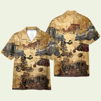 Steampunk Vehicle Design Hawaiian Shirt | Newhawaiianshirts DE