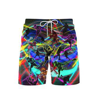 Stick Together With Lacrosse Beach Shorts For Men | Newhawaiianshirts DE