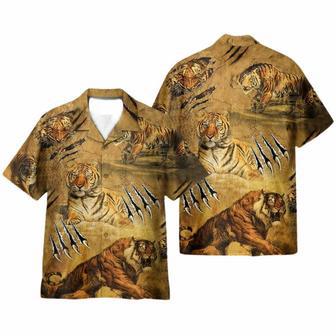 Strong Tiger Vintage Hawaiian Shirt | Newhawaiianshirts UK