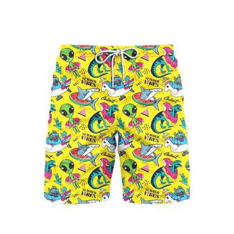 Summer Vibes Beach Shorts For Men | Newhawaiianshirts DE