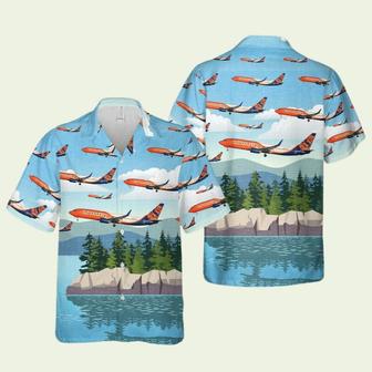 Sun Country Airlines Boeing 737 Hawaiian Shirt | Newhawaiianshirts