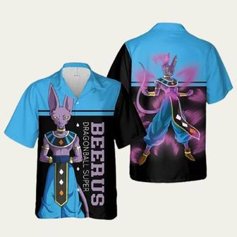 Super Beerus Dragon Ball Anime Hawaiian Shirt | Newhawaiianshirts DE