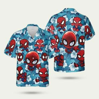 Superhero Spiderman Hawaiian Shirt | Newhawaiianshirts AU