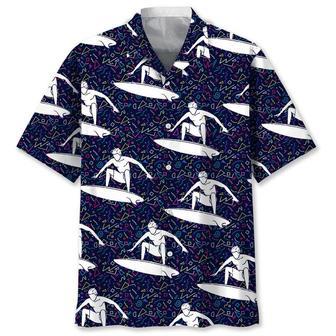 Surfing Color Hawaiian Shirt Summer Gifts | Newhawaiianshirts CA