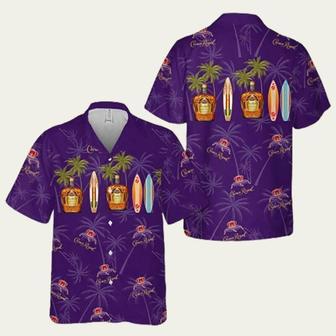 Surfing Crown Royal Hawaiian Shirt | Newhawaiianshirts CA