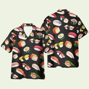 Sushi Party In Black Hawaiian Shirt | Newhawaiianshirts AU