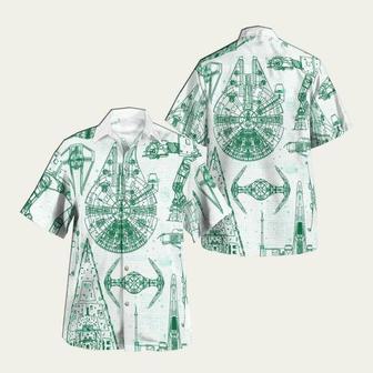 Sw Ships Drawing Set Hawaiian Shirt | Newhawaiianshirts UK