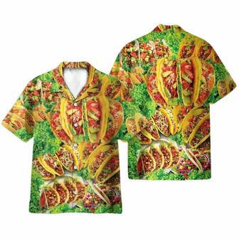 Tacos Mexican Food Hawaiian Shirt | Newhawaiianshirts