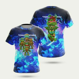 Teenage Mutant Ninja Turtle Tmnt Video Game Hawaiian Shirt | Newhawaiianshirts CA