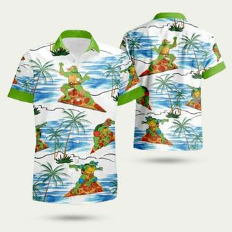 Teenage Mutant Ninja Turtles Surfing Summer Gift Hawaiian Shirt | Newhawaiianshirts DE