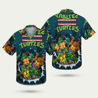 Teenage Mutant Ninja Turtles Unisex Hawaiian Shirt | Newhawaiianshirts UK